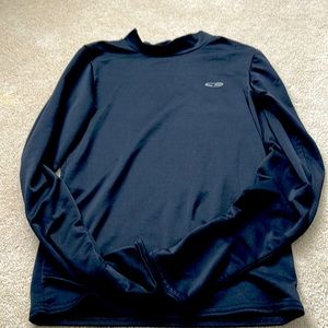 Boys Champion short sleeve dri-fit black shirt.  Size XL